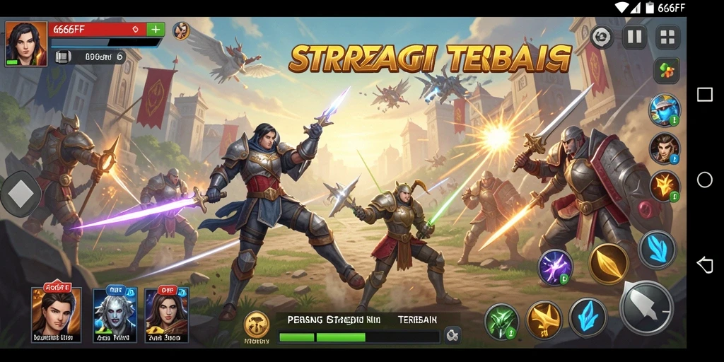 Tampilan gameplay menarik dari 666FF yang penuh strategi.