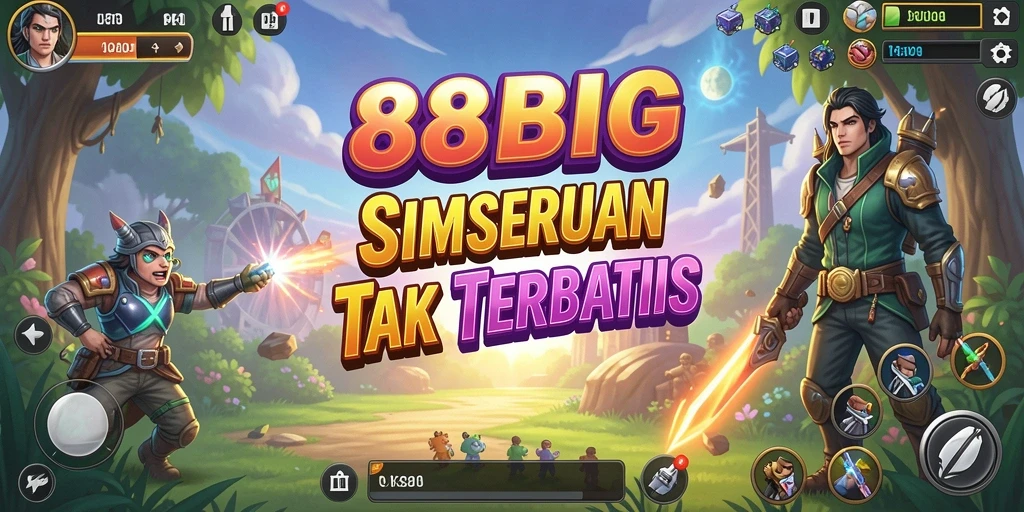 Screenshot utama 88BIG menampilkan aksi gameplay Simulation yang seru.