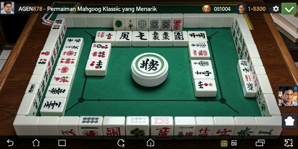 Gameplay menarik dari AGEN878 menampilkan tantangan Mahjong yang seru.