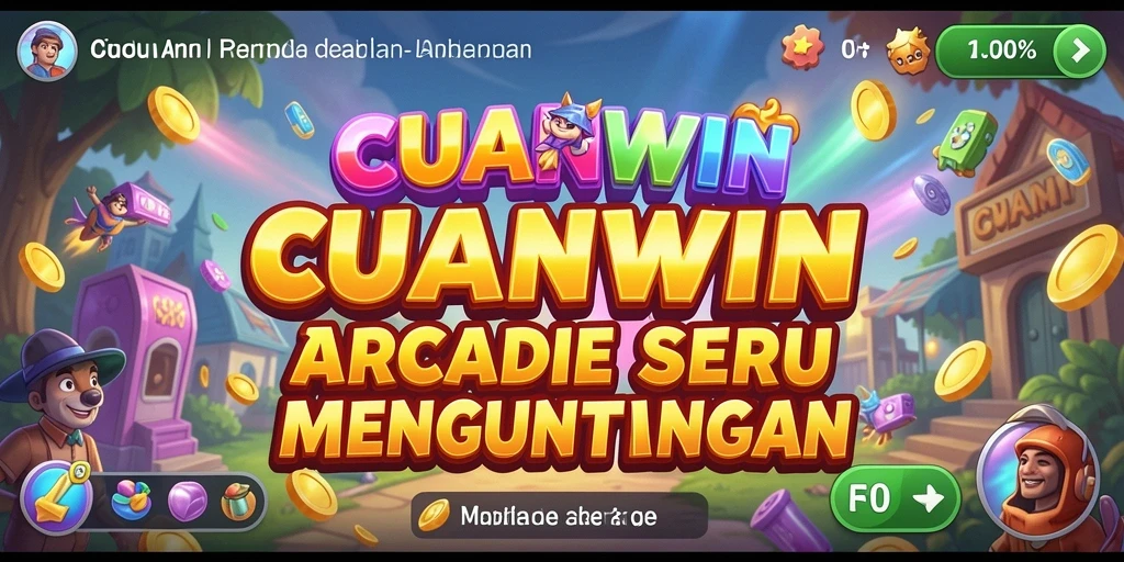 Screenshot gameplay CUANWIN menampilkan aksi seru dalam permainan arcade.