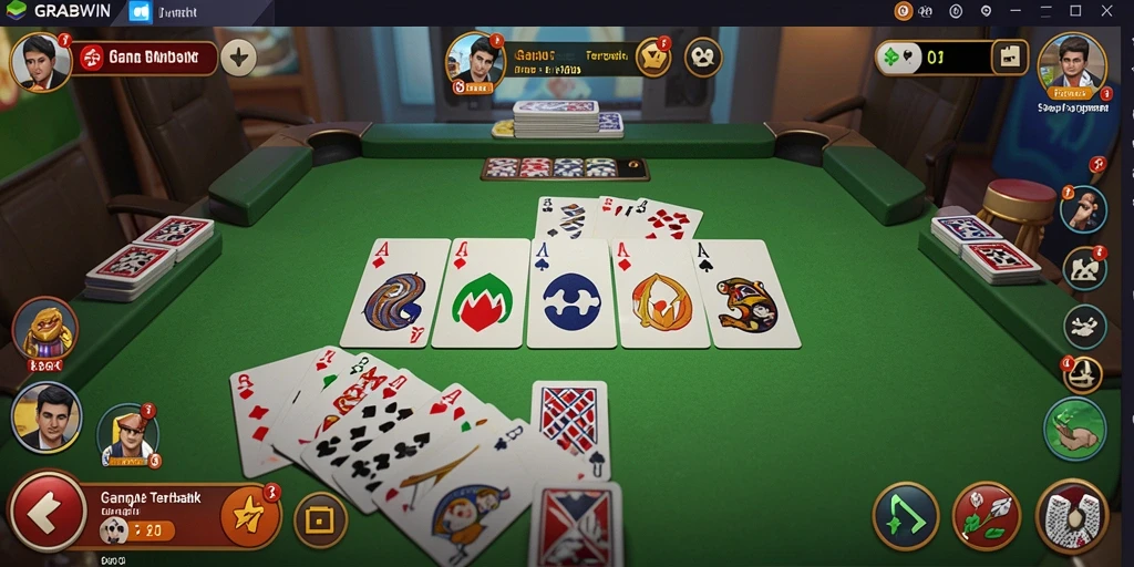 Tampilan gameplay seru dari GRABWIN yang memikat!