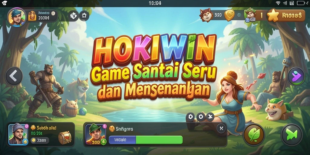 Tampilan gameplay HOKIWIN yang menarik dan menghibur.