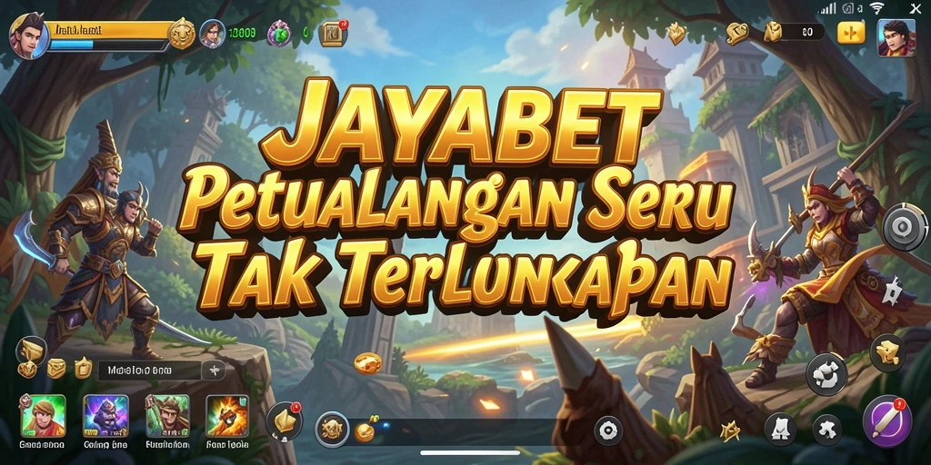 Screenshot gameplay JAYABET menampilkan aksi seru di dunia petualangan.