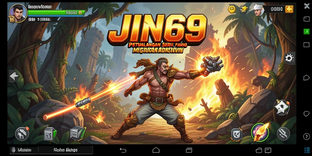 Tampilan gameplay JIN69 yang mendebarkan dalam petualangan seru.
