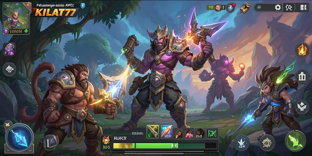 Gameplay KILAT77 menampilkan pertarungan aksi yang mendebarkan dan visual yang menawan.